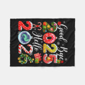 Goodbye 2025 Hello 2026 Merry Christmas Happy New  Fleece Deken (Voorkant (Horizontaal))