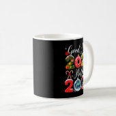 Goodbye 2025 Hello 2026 Merry Christmas Happy New  Koffiemok (Voorkant rechts)