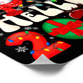 Goodbye 2025 Hello 2026 Merry Christmas Happy New Poster (Hoek)