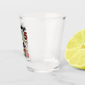 Goodbye 2025 Hello 2026 New Year Resolution Shot Glas (Rechts)