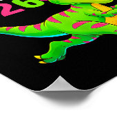 Goodbye 2025 Hello 2026 T Rex Happy New Year 2026  Poster (Hoek)