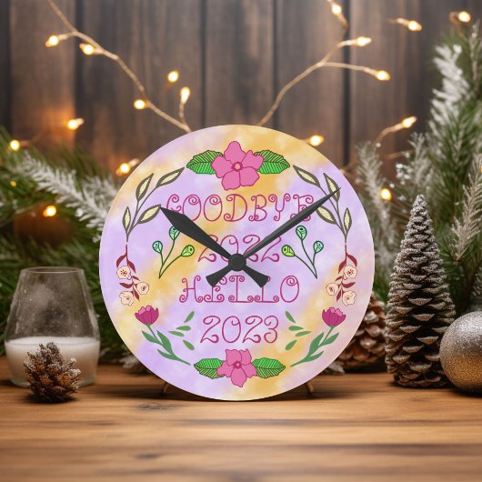 GOODBYE 20XX HALLO 20XX RONDE KLOK