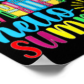 Goodbye 2nd Grade Hello Summer Last Day Of School Poster (Hoek)