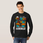 Goodbye 4th Grade Graduation To 5th Grade Hello Su T-shirt (Voorkant volledig)