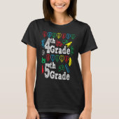 Goodbye 4th Grade Hello 5th Grade Back To School S T-shirt (Voorkant)