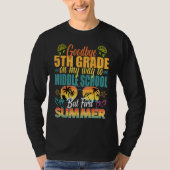 Goodbye 5th Grade Graduation Tees - 5th grade grad (Voorkant)