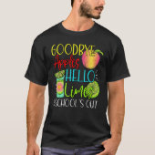 Goodbye Apples Hello Limes School s Out  Apples Su T-shirt (Voorkant)