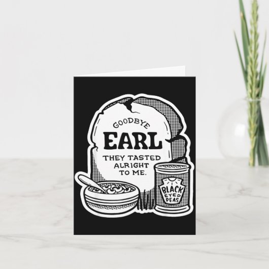 Goodbye Earl _ Some Of Youl Don't Know What Happen Kaart (Voorkant)