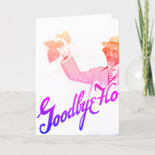 Goodbye Ho Card Feestdagen Kaart