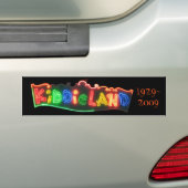Goodbye Kiddieland Bumpersticker (Op auto)