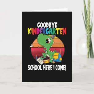Goodbye Kindergarten Dino School Kaart