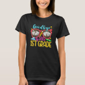 Goodbye Kindergarten Hello First Grade Graduation  T-shirt (Voorkant)