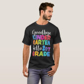 Goodbye Kindergarten Hello Second Grade Graduation T-shirt (Voorkant volledig)