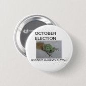 Goodbye McGuinty Button (Voorkant /achterkant)