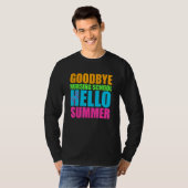 Goodbye Nursing School Hello Summer Time Happy Cut T-shirt (Voorkant volledig)