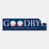 GOODBYE Obama Bumpersticker (Voorkant)