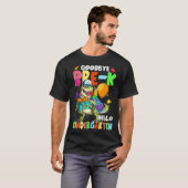Goodbye Pre K Hello Kindergarten Dinosaur Boys Gir T-shirt (Voorkant volledig)