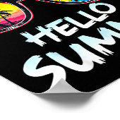 Goodbye Preschool Graduation Tee Teachers Kids Hel Poster (Hoek)