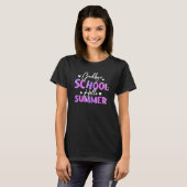 Goodbye School Hello Summer Last Day Of School T-shirt (Voorkant volledig)
