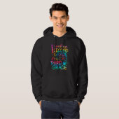 Goodbye Second Grade Hello Third Grade Graduation  Hoodie (Voorkant volledig)