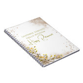 Goodbye Tension Hello Pension Elegant Retirement Notitieboek (Rechterzijde)