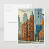Gooderham Building Toronto Flatiron Briefkaart Art (Voorkant / Achterkant)