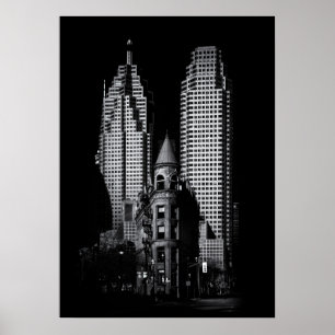 Gooderham Flatiron en Toronto Downtown No. 2 Poster
