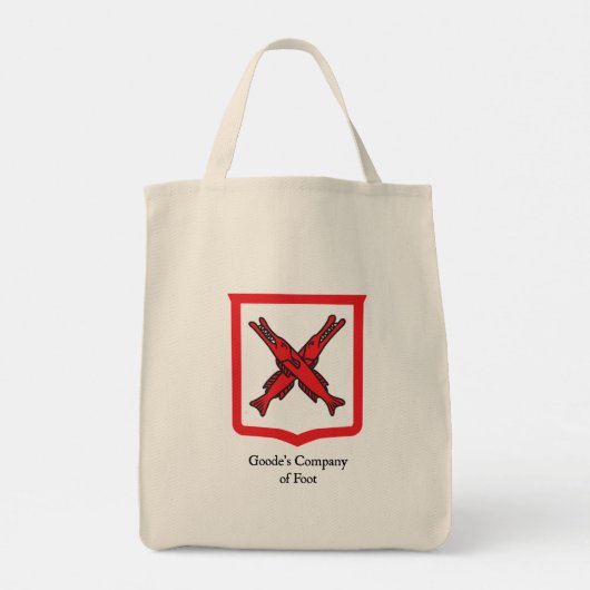 Goode's Company boodschappenlijst Tote Bag (Achterkant)