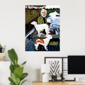 Goodfellas Honden Schilderkunst voor Wall Art Pro Poster (Thuiskantoor)