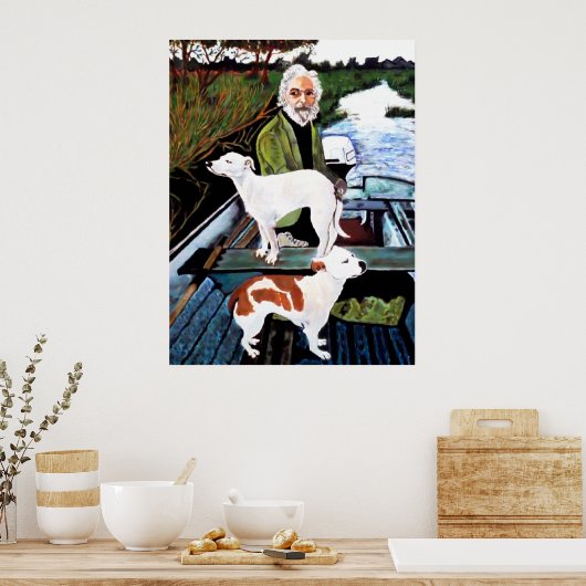 Goodfellas Honden Schilderkunst voor Wall Art Pro Poster (Keuken)