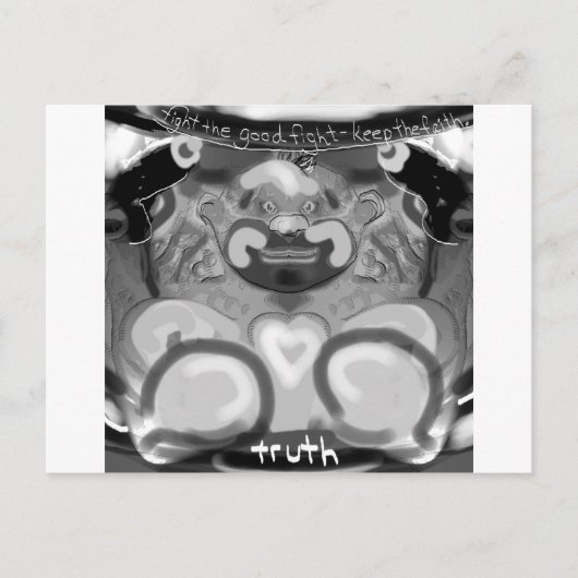 Goodfightboxer.png Briefkaart (Voorkant)