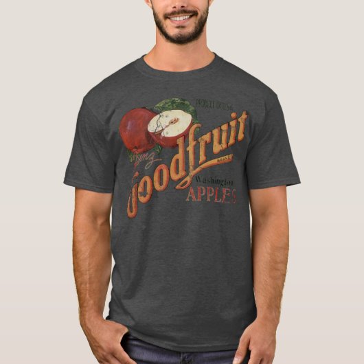 Goodfruit Washington Appels  voedsel T-shirt (Voorkant)