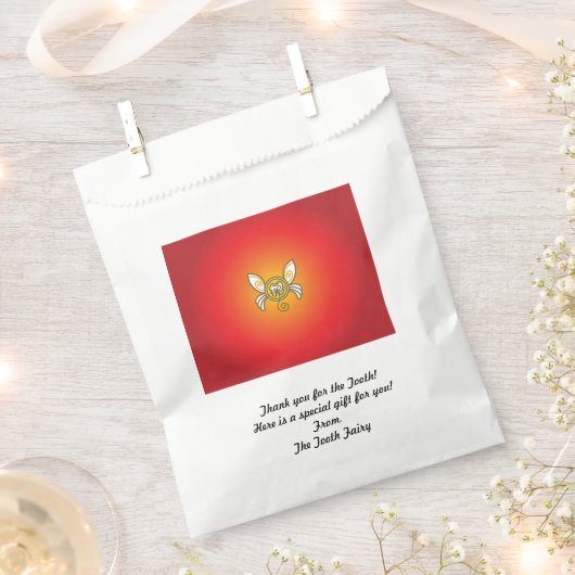Goodie tassen van de Tandenfee Bedankzakje (Geknipt)
