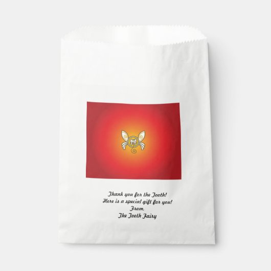 Goodie tassen van de Tandenfee Bedankzakje (Voorkant)