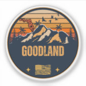 Goodland, Florida Sticker (Voorkant)