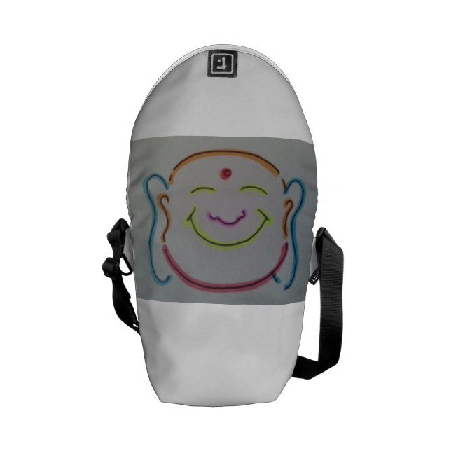 Goodluck Buddha Bag Messenger Bag (Achterkant Open)