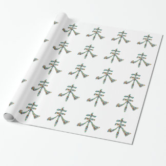 Goodluck Script: Oosterse Pareltjes uit China Cadeaupapier