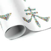 Goodluck Script: Oosterse Pareltjes uit China Cadeaupapier (Rol Hoek)