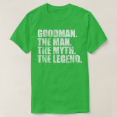 GoodmanGoodman Achternaam Goodman T-shirt (Design voorkant)