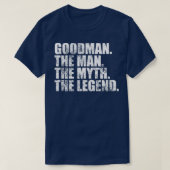 GoodmanGoodman Achternaam Goodman T-shirt (Design voorkant)