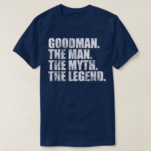 GoodmanGoodman Achternaam Goodman T-shirt (Design voorkant)
