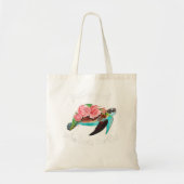 Goodness Bright, gewoon een meisje dat van Turtles Tote Bag (Voorkant)