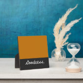 Goodness Color Block Tabletop Plaque Fotoplaat (Insitu)