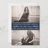 Goodness en Light Collage kerstkaart (Achterkant)