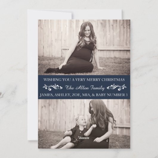 Goodness en Light Collage kerstkaart (Achterkant)