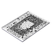 Goodness en LOVE quote van Nietzsche Notitieboek (Linkerzijde)