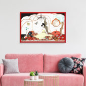 Goodness Gracious ~ 24x16,75 dik omgepakt canvas Afdruk (Insitu (Woonkamer))