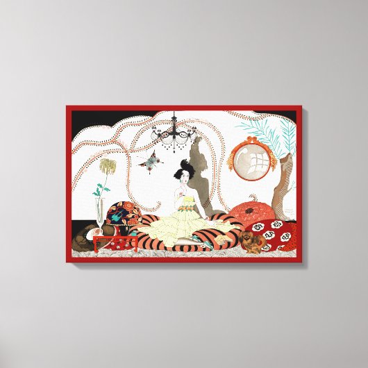 Goodness Gracious ~ 24x16,75 dik omgepakt canvas Afdruk (Voorkant)