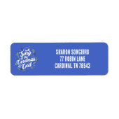 Goodness of God Typographic Joyful Etiket (Voorkant)