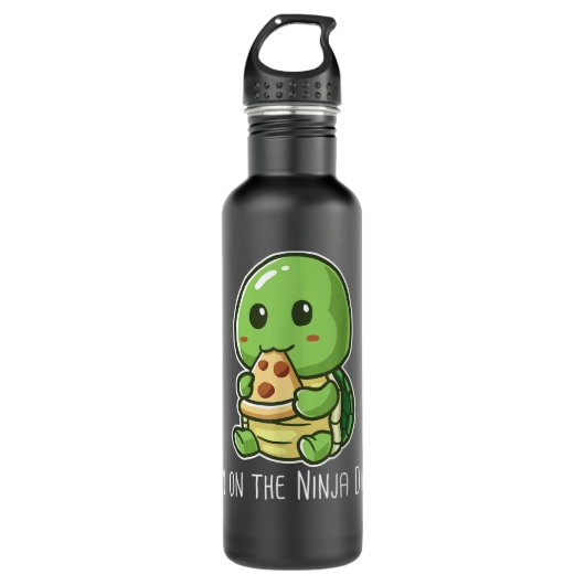 Goodness Poetic Ik ben op de schimmelschildpad van Waterfles (Voorkant)